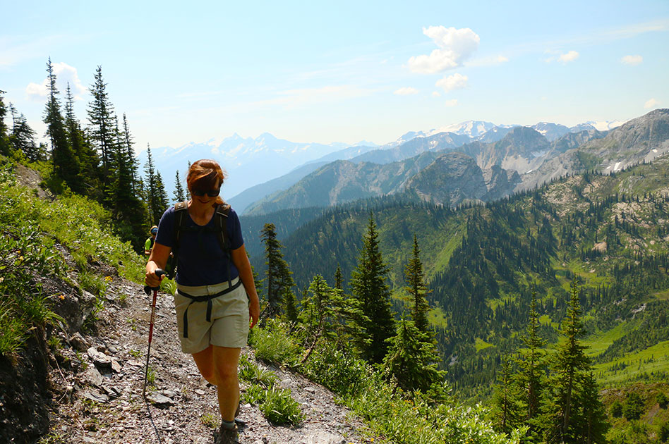 Hiking schedule for the Durrand Glacier