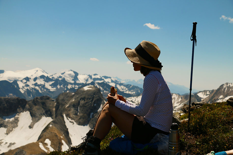 Hiking at Selkirk Mountain Experience