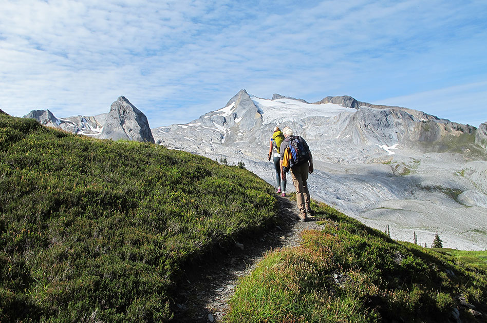 Hiking at Selkirk Mountain Experience