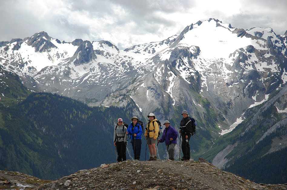 Hiking at Selkirk Mountain Experience