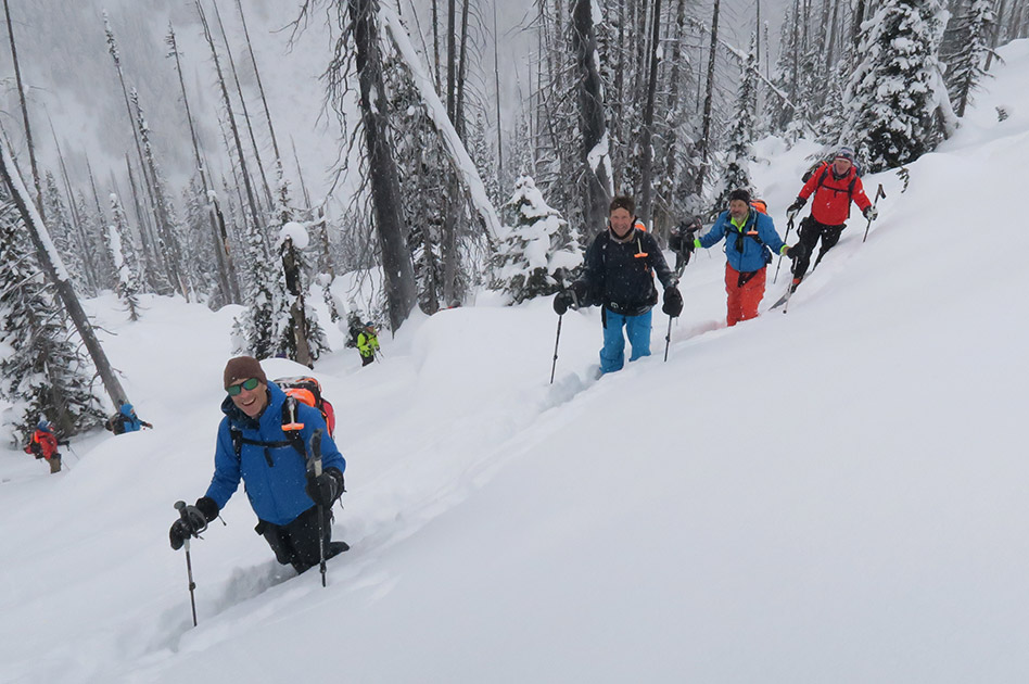 28 January 2024 - Skiing at the Durrand Glacier Chalet