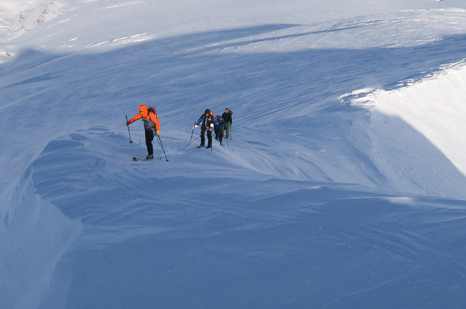 28 January 2024 - Skiing at the Durrand Glacier Chalet