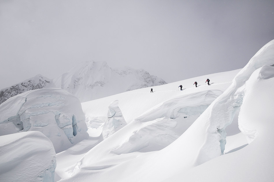 Ski Terrain of the Durrand Glacier